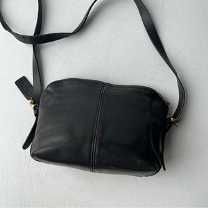 Vintage Coach Black Crossbody